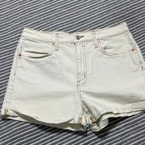 Wild Fable Cream Jean Shorts